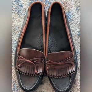 Dexter Black/Brown Leather Loafers